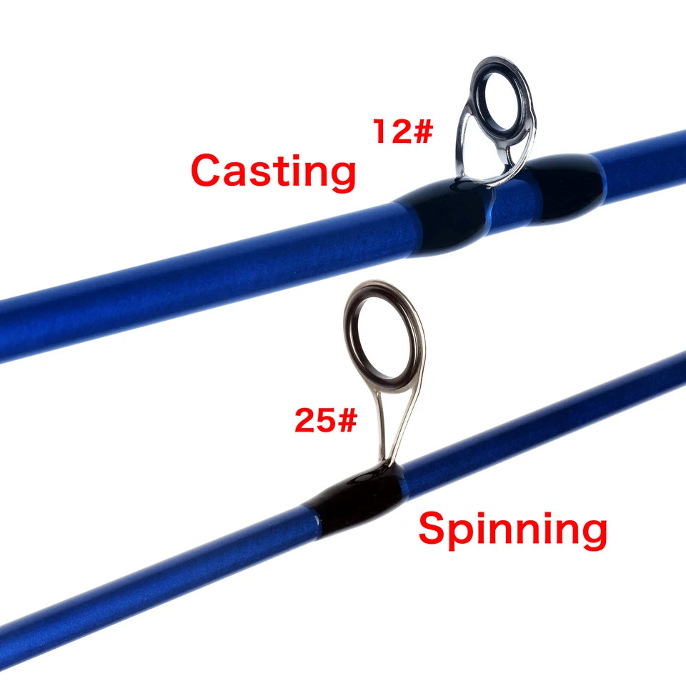 BIUTIFU Telescopic Spinning Casting Mini Fishing Rod 1.8/2.1/2.4m Travel Bastcasting 3-30g Ultralight Carbon Lure Trout Pole