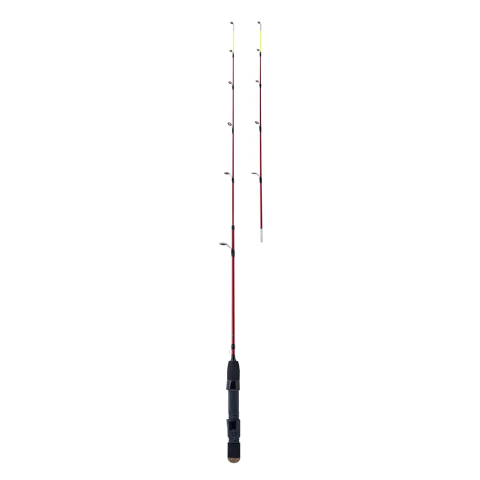Goture  2 Tips Winter Ice Fishing Rods  32"  Spinning Rod M+MH Cork Handle Ice Pole Ultra-light Carp Fishing