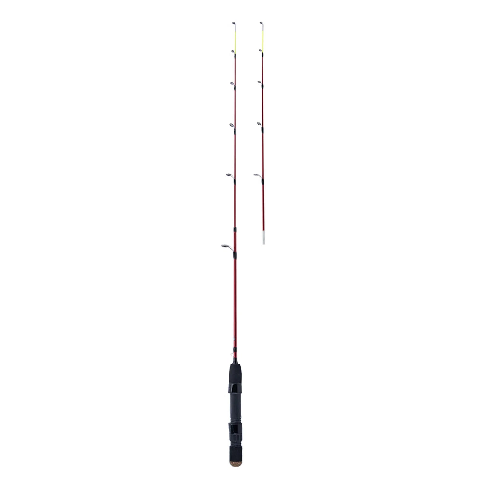 Goture  2 Tips Winter Ice Fishing Rods  32"  Spinning Rod M+MH Cork Handle Ice Pole Ultra-light Carp Fishing